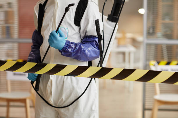 Professional Trauma Scene Cleanup technician working in Malaga, NJ